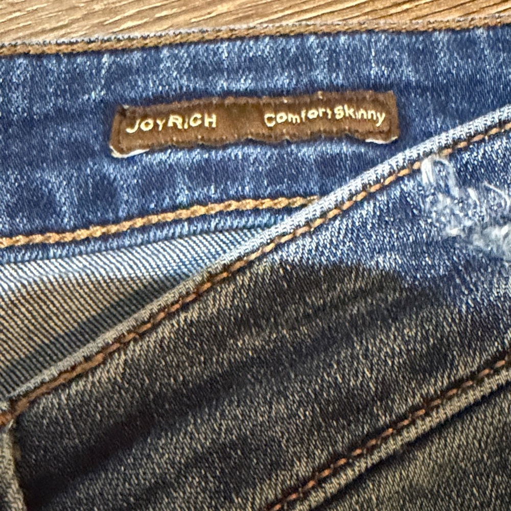 Dear John Joyrich Comfort Distressed Skinny Jeans - Picture 8 of 9